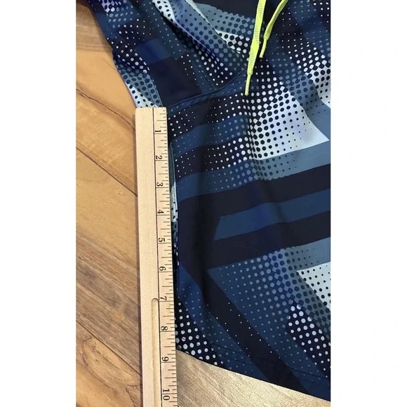 NIKE Swim Trunks Mens 2X Mesh Liner Pockets Elastic Pull On Blue Athletic Shorts - Picture 5 of 5